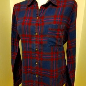 Hollister Flannel Women Shirt